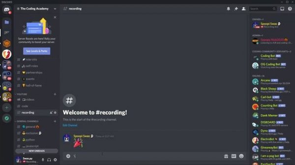 How to make a Giveaway bot with Discord.py | Giveaway Command [ Part 1 ]