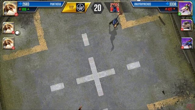 PANTHERA ATROCIRAPTOR X3 MAX LEVEL 40. PANTHERA FEEDING & BATTLE | Jurassic World The Game смотреть онлайн