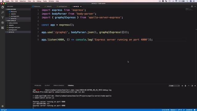 Apollo Server - Introduction смотреть онлайн