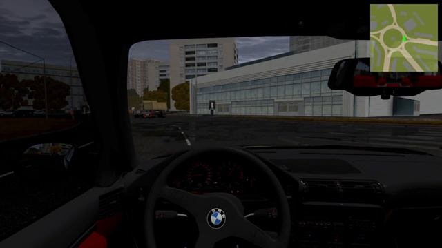 СУЕТА на BMW E34 в Ciry Car Driving!! смотреть онлайн