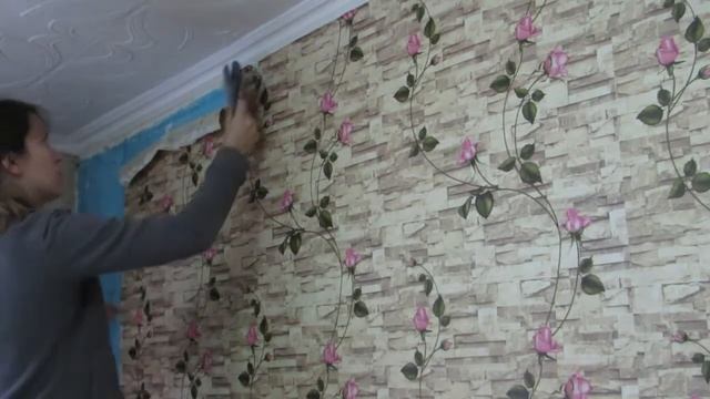 Как снять бумажные обои смотреть онлайн