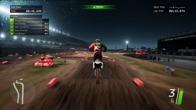 Monster Energy Supercross Game - Zach Osborne at Daytona International Speedway смотреть онлайн