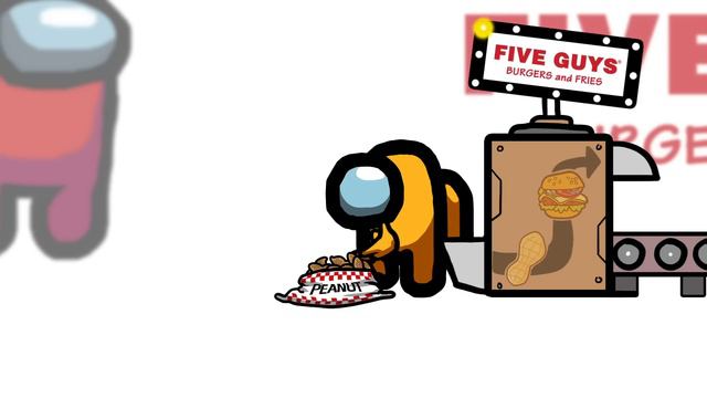 Mini Crewmate Kills American Fast-Food Chains | Among Us смотреть онлайн