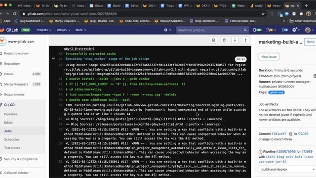 How to find what's breaking your pipeline in blog post merge requests смотреть онлайн