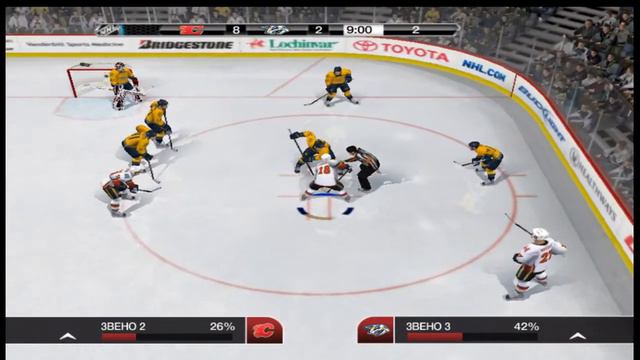 NHL 14. Игра за CALGARY FLAMES. Серия №28 - "Тотальный разнос" смотреть онлайн