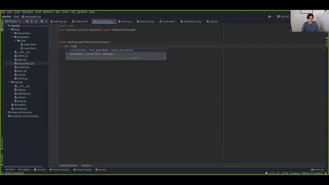 DjangoCon 2021 | Your very own real time chat with Django Channels | смотреть онлайн