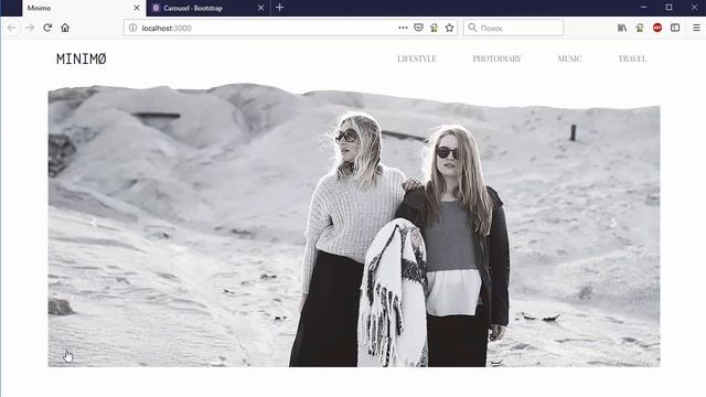 Фреймворк Bootstrap 4. Быстрый старт. Урок №3. Компонент Carousel. (Андрей Кудлай - Webformyself) смотреть онлайн