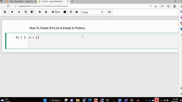 ✅ How To Check If A List Is Empty In Python ? смотреть онлайн