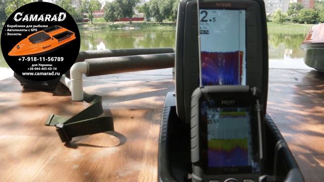 Сравниваем эхолоты Toslon TF500 и Lucky FF718LiC