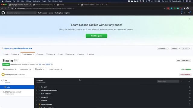 How To Use Existing SFDX CLI Action From the Github Marketplace For Your Salesforce DX CI. смотреть онлайн