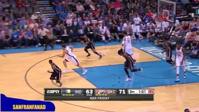 Monta Ellis at Thunder (2016/02/19) - 27 Pts, 10-16 FGM, CLUTCH! смотреть онлайн