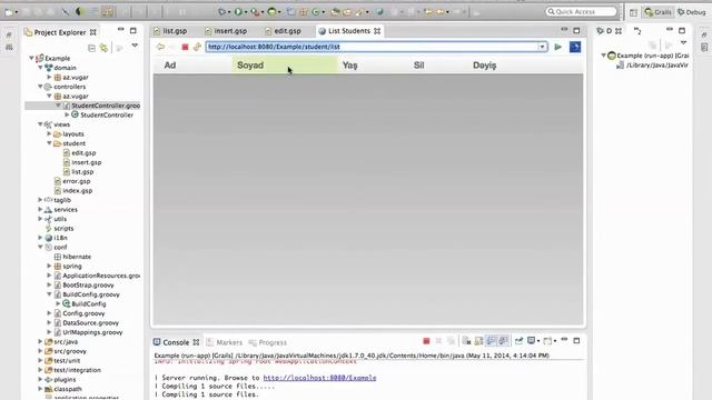 Groovy on Grails #13.1 (Azərbaycan dilində) смотреть онлайн