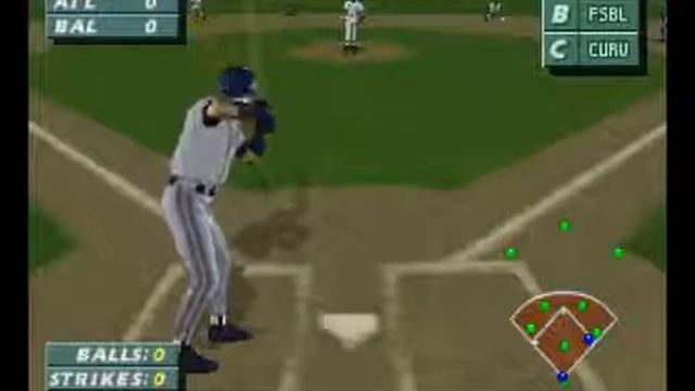 Frank Thomas Big Hurt Baseball - Sega Saturn смотреть онлайн