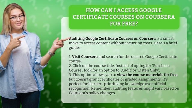 How Can I Access Google Certificate Courses on Coursera for Free? смотреть онлайн