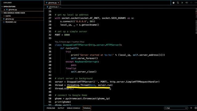 구글 홈 미니 해킹하기 - Python смотреть онлайн