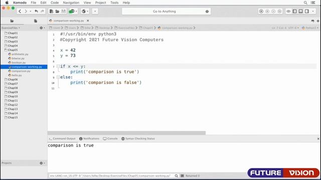 Comparison operators | Learning Python Programming Class 22 | Python Tutorials in Hindi смотреть онлайн