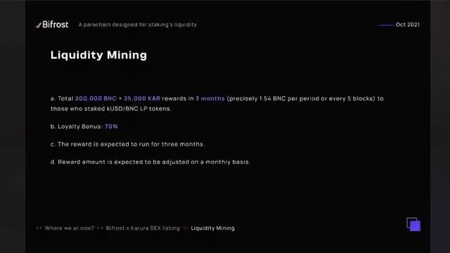 Bifrost BNC / Karura kUSD Bootstrap смотреть онлайн