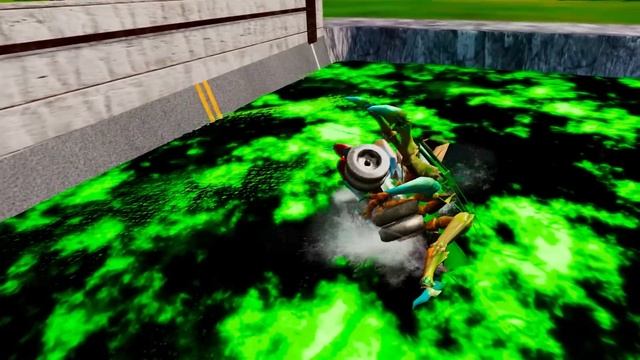 ZOMBIE Pit Transform In HULK Lightning McQueen & Big & Small Pixar Cars! Beam.NG Drive! смотреть онлайн