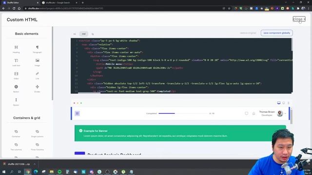 Shuffle.dev Review - Drag & Drop Online Editor with UI Library for Multiple CSS Frameworks смотреть онлайн