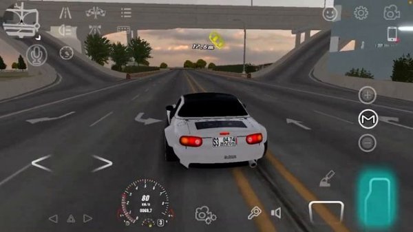 Дрифт настройка на MAZDA MIATA в кар паркинг