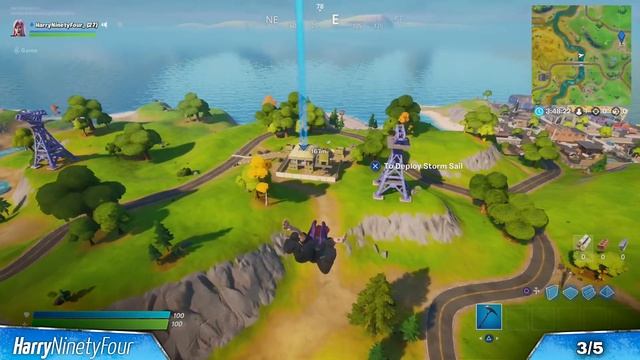 Visit Different EGO Outposts All Locations Guide - Fortnite Challenge смотреть онлайн