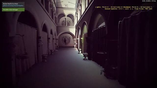 Panda3D Global Illumination + AO Test w/ voxel cone tracing смотреть онлайн