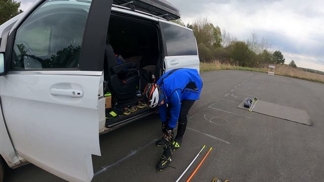 Марафон на лыжероллерах, 50 км! смотреть онлайн