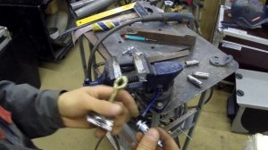 Изготовление выжимки для дюбеля Молли