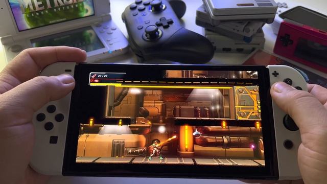 Metroid Dread | 4 min Review | Switch OLED handheld gameplay смотреть онлайн