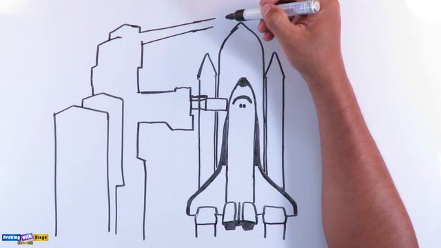 Learn How to Draw the Space Shuttle смотреть онлайн