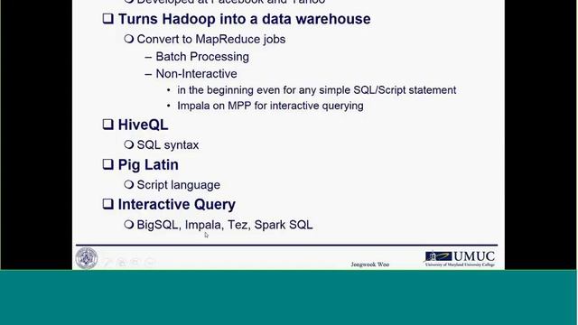 DATA 650 BigSQL Fall 2016, October 19 смотреть онлайн