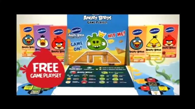 Angry Birds Sunkist Playset AD | 6-1-13 смотреть онлайн