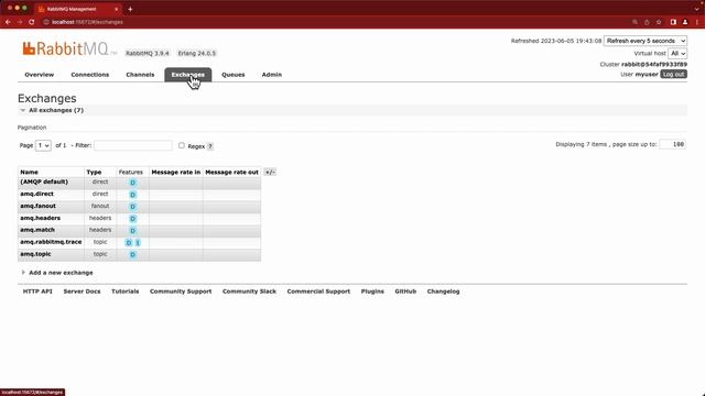 Practical - RabbitMQ Web Console Walkthrough смотреть онлайн