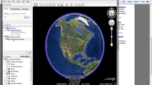 Online Mooring - Google Earth Navigation смотреть онлайн