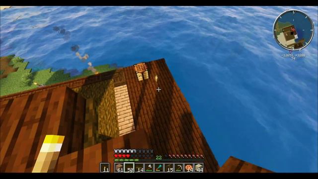 Построила Дом на берегу моря Майнкрафт▶️Новое выживание Minecraft #Minecraft смотреть онлайн