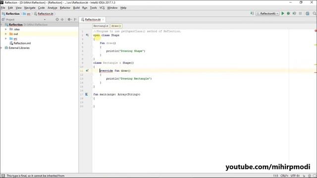 #340 Kotlin Tutorial | superclass of Reflection смотреть онлайн