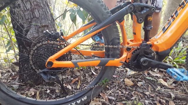 2019 Giant Trance E Pro 1, 1st rear free hub fail смотреть онлайн