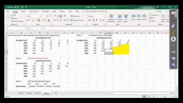 Basic Chain Ladder Method смотреть онлайн