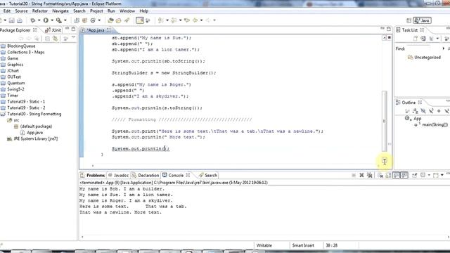 String Builder and String Formatting Part-24 смотреть онлайн