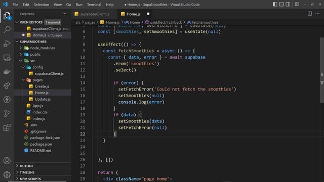 Supabase Tutorial #3 - Fetching Data смотреть онлайн