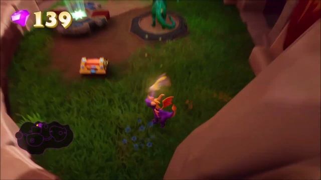 Spyro Reignited Trilogy: Stone Hill Walkthrough - Gems, Dragons, Egg, & Burn the Hidden Pink Tulip смотреть онлайн