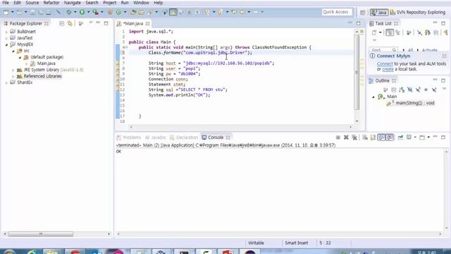 mysql jdbc example смотреть онлайн