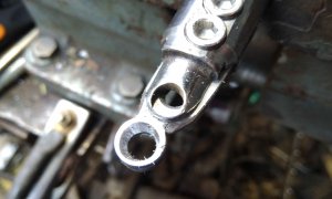 Кольцевой резец из подшипника с ограничителем врезания..