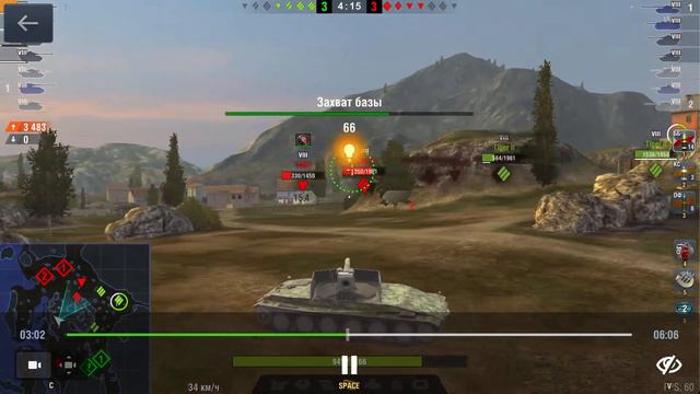 Wot blitz 🔥 Rhm. borsig waffenträger 🔥 6578 dmg #7 смотреть онлайн