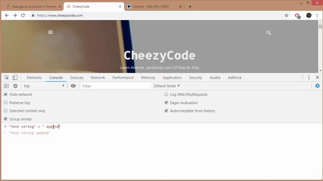 Console Tab | JavaScript Debugging | Chrome Developer Tools | In Hindi смотреть онлайн