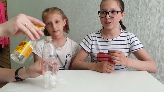 химический эксперимент надувание шарика смотреть онлайн