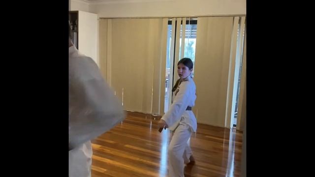 GKR karate kata Taigyoku Nidan / 2nd kata. Online Grading to 2nd kyu Black tip смотреть онлайн