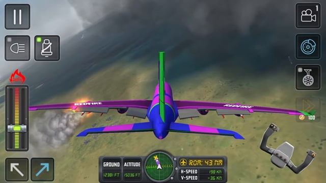 Flight Sim 2018 (Part 19) - Engine Failure in Flight - Airplane simulator games смотреть онлайн