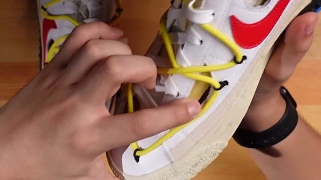 COLLABNYA SAMA OFF-WHITE SIH, TAPI.... | Nike Blazer Low x Off-White смотреть онлайн
