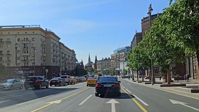 . Москва. Поездка на автомобиле. 25 июня 2020 г. смотреть онлайн